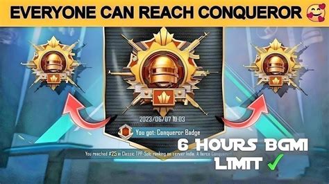 😳 Everyone Can Reach Conqueror In Bgmi C5s15 😍 Solo Rank Push Tips And