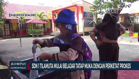 Sdn Tilamuta Mulai Belajar Tatap Muka Dengan Perketat Protokol