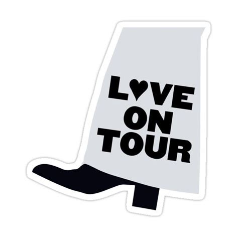 Harry Styles Love On Tour Sticker By Abbykolody In Harry