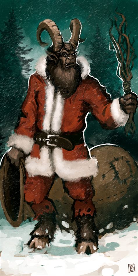 Merry Krampus By Vanagandr On Deviantart