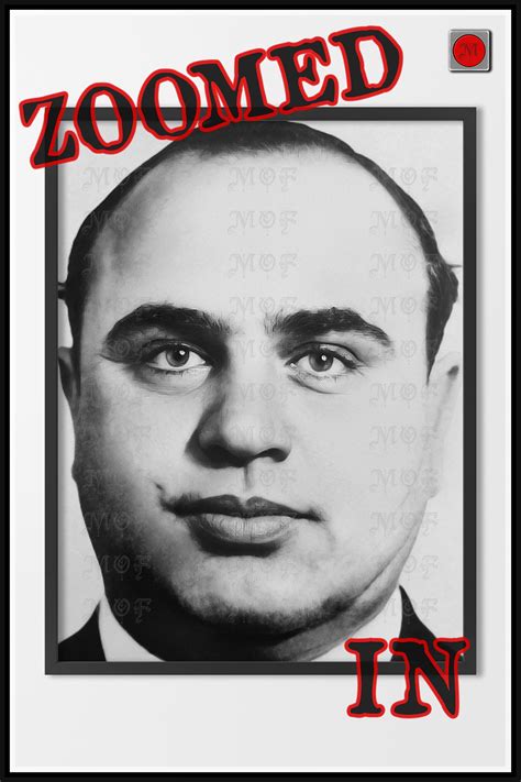 Al Capone Mugshot Poster Chicago Criminal Photo REMASTERED 2 - Etsy