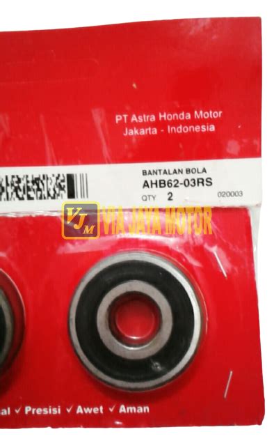 VJM LAHER LAGER LAHAR BERING BEARING 6203 GIR BELAKANG GRAND SUPRA X