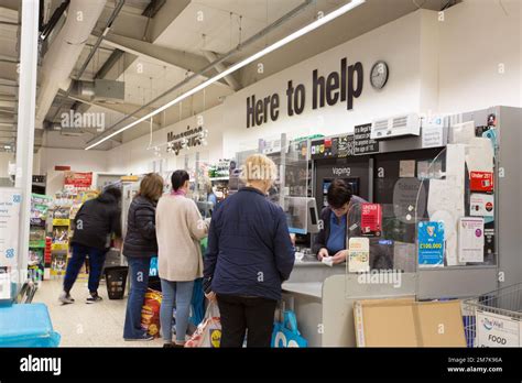 Inside a Co-op food supermarket Stock Photo - Alamy