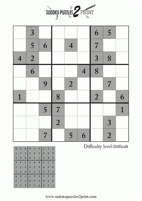 Sudoku Printable Puzzle