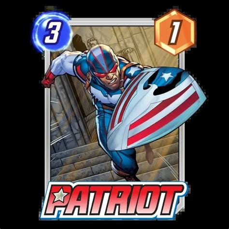 Patriot Marvel Snap Snapfan