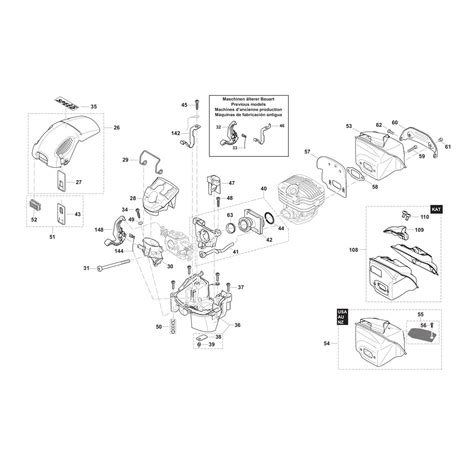 Makita Dcs Engine Chain Saw Spare Parts Spare Dcs From Spare