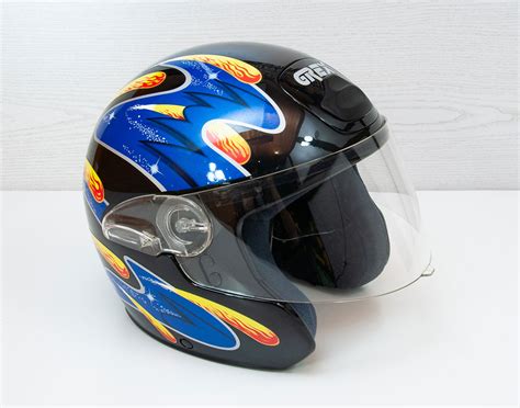 Мотошолом полуліцевік GREX G-04. Розмір: XL (62) Купити в Україні ...