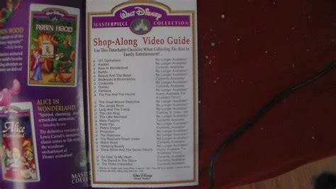 Walt Disney Masterpiece Collection Shop Guide By Ianandart Back Up 3 On Deviantart