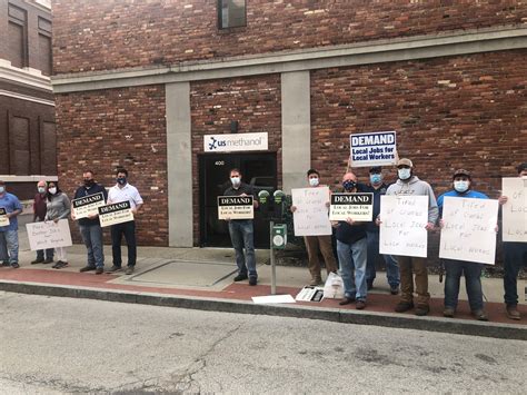 Union protesting U.S. Methanol plant construction in Institute, say