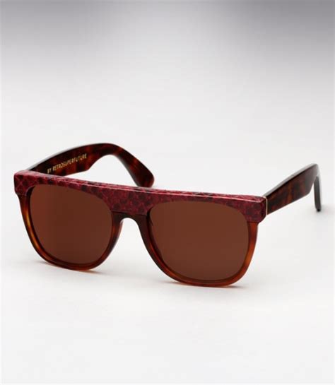 Super Flat Top Cobra Sunglasses Havana