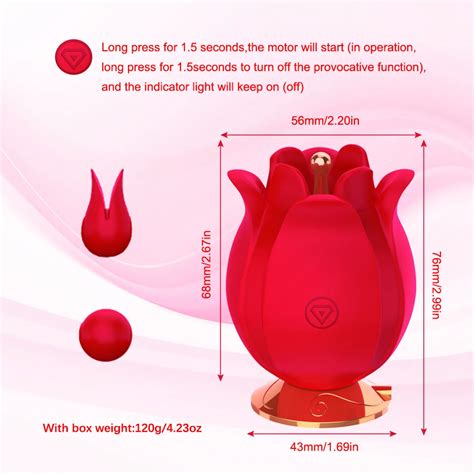 Blooming Rose Toy | 10 Frequency Ultrasonic Vibration - Rose Toy Official Website