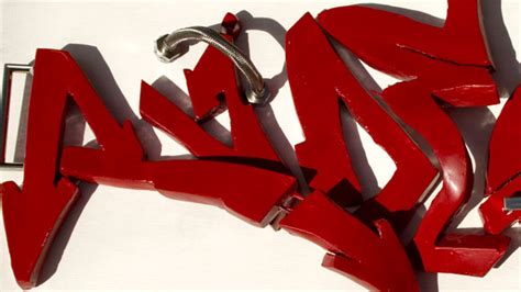 The Best Mural Graffiti Art Red 3d Graffiti Sculpture Ati Radeon