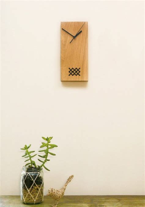 34 Wooden Wall Clocks To Warm Up Your Interior | Wood clocks, Wall ...