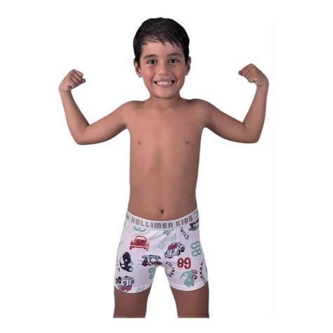 Kit 40 Cuecas Box Boxer Infantil Atacado Micro Fibra Shopee Brasil