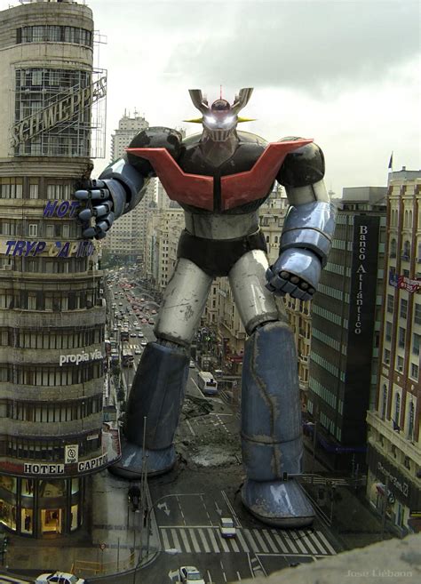 Mazinger Z En La Gran Vía