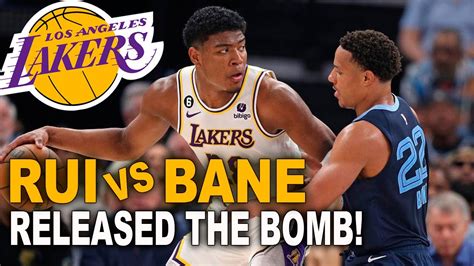 Breaking News Lakers After Defeat Desmond Bane Challenges Rui