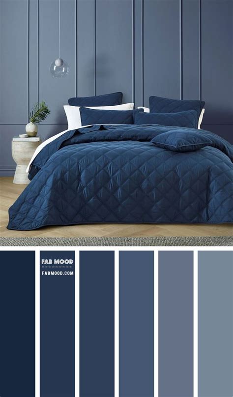 20 Best Bedroom Color Combination Ideas Dusty Blue Navy Blue