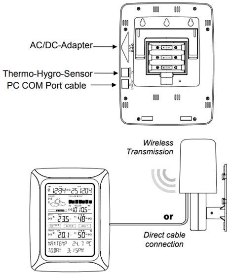 Technoline Ws Touch Screen Weather Station User Manual