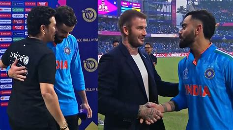 Sachin Tendulkar And David Beckham Congratulate Virat Kohli For His