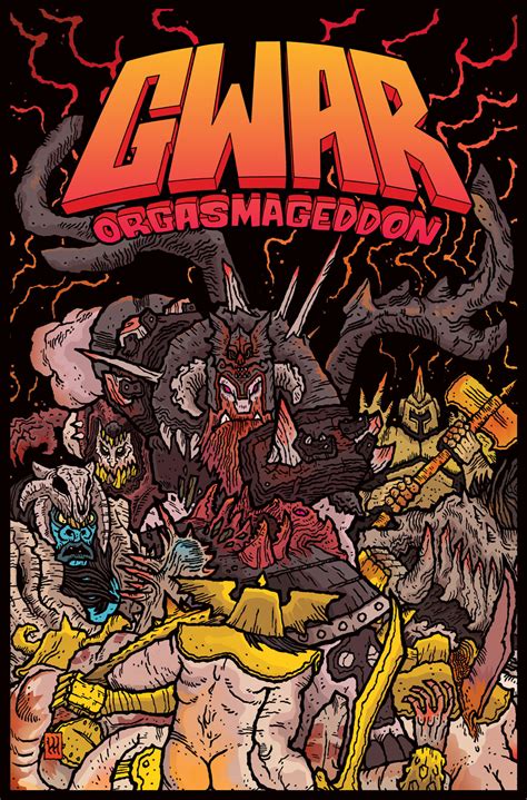 Artstation Gwar Cover For Issue 1 Of Orgasmageddon