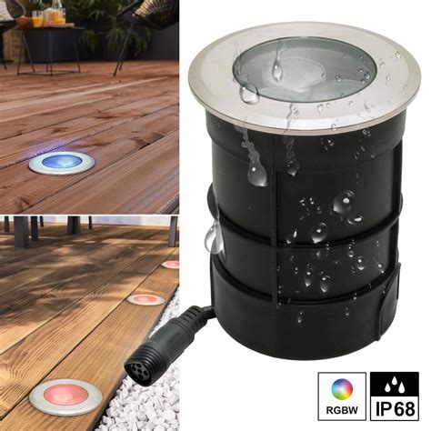 Spot Led Walk Over V Rond Encastrable Mm Ip Tanche Steplight W