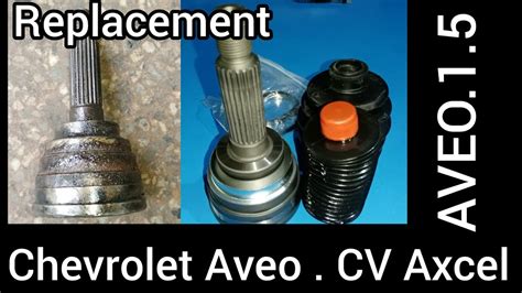 How To Replace Cv Axcel Chevrolet Aveo Youtube