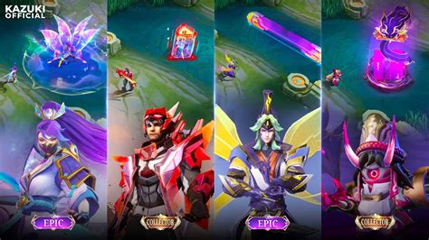 ALL 12 UPCOMING SKINS GAMEPLAY CYCLOPS CLINT COLLECTOR HANABI