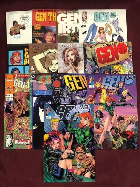 GEN 13 VARIANT COVERS COLLECTOR S PORTFOLIO ALL 13 CARDS EBay In 2023