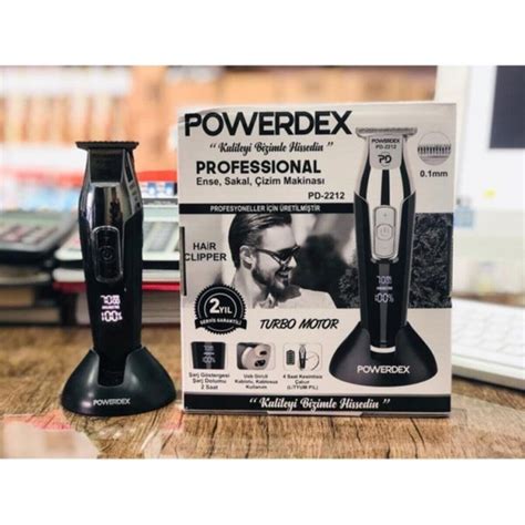 Powerdex PD 2212 Dijital Şaç Sakal Kesme Makinesi Fiyatı