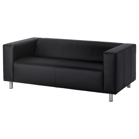 Klippan Loveseat Bomstad Black Ikea Klippan Leather Sofa Loveseat