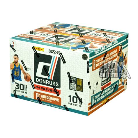 2022 23 Panini Donruss Basketball Hobby Box Steel City Collectibles