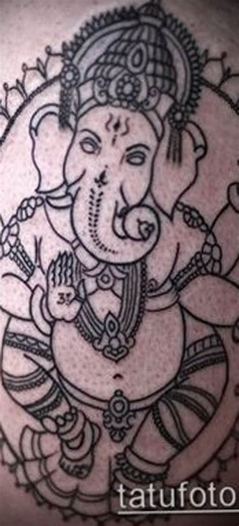 photo tattoo Ganesh 27.01.2019 №115 - example of tattoo Ganesh ...