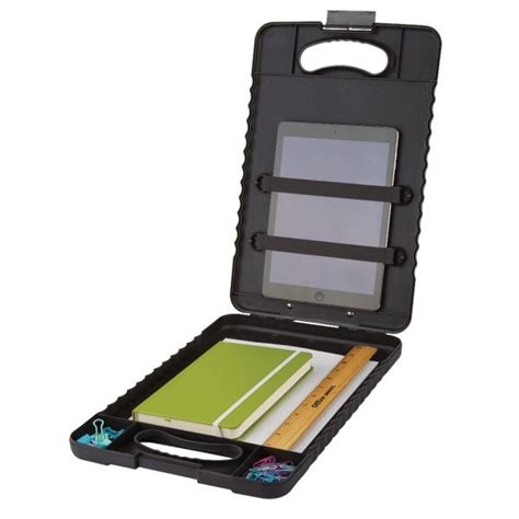 Form Holder Storage Clipboard Box 15h X 13w X 2d Charcoal