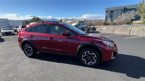 2017 Subaru Crosstrek Northern California Redding Sacramento Red