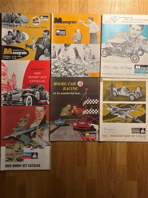 Monogram kit model - Car Rare Catalogues - 1960-1969 - - Catawiki