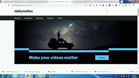 How To Create Dailymotion Account Earn Money Step By Step Hindi Urdu