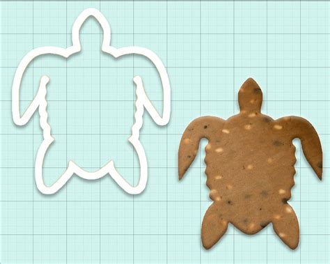 Sea Turtle Cookie Cutters Ck Etsy