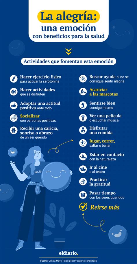 La alegría una emoción con beneficios para la salud