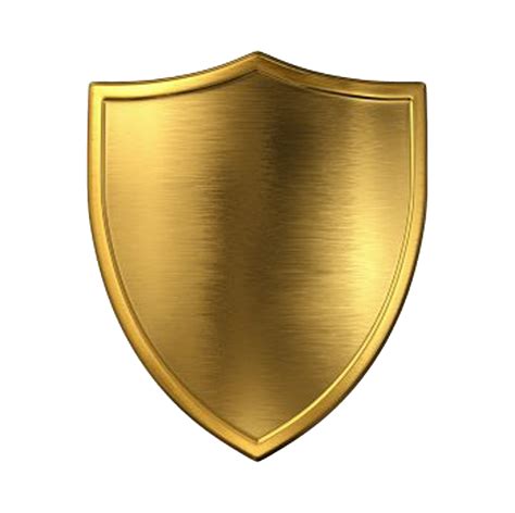 Gold Shield Png Image Shield Transparent Background Logo Design