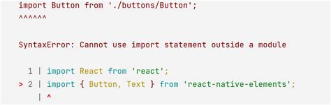 Syntaxerror Cannot Use Import Statement Outside A Module