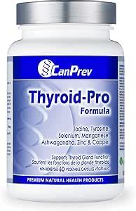 CanPrev Thyroid Pro Formula 60 V Caps L Blend Of Nutrients And Herbs