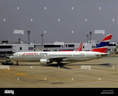 Thailand Bangkok Hs Bki Boeing C N Of Orient Thai