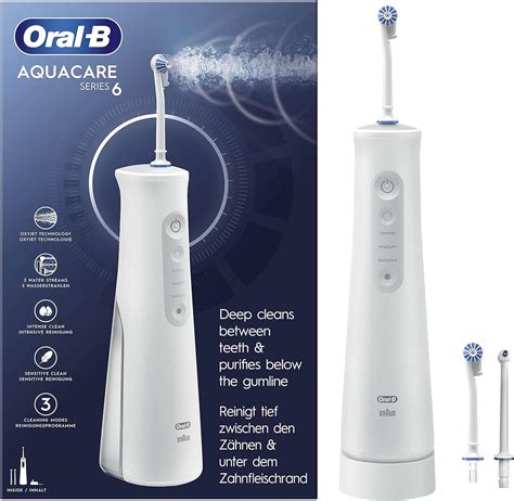 Oral B Aquacare Pro Expert Irrigador Dental Inalámbrico Con Tecnología