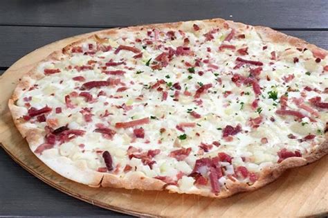 Flammkuchen Mit Schinken Rezept