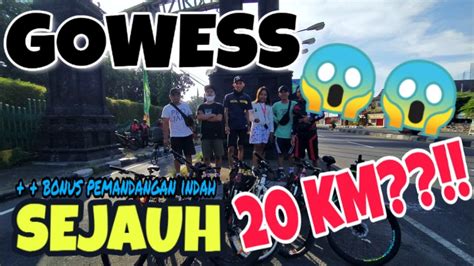 Vlog Sepeda Jogja Kilometer Dapat Bonus Pemandangan Indah Youtube