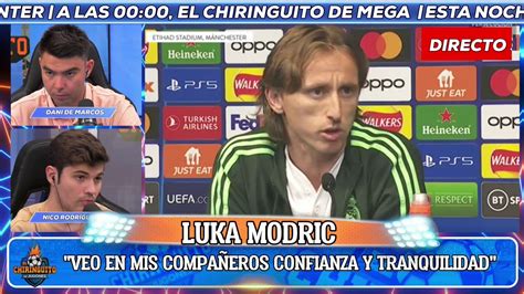 El Chiringuito Tv On Twitter Luka Modric Sobre Vinicius Y Rodrygo