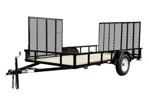 CARRY ON 6GWATV - 6 ft Wide - 2990 LB. GVWR ATV Trailer with Side Ramp ...