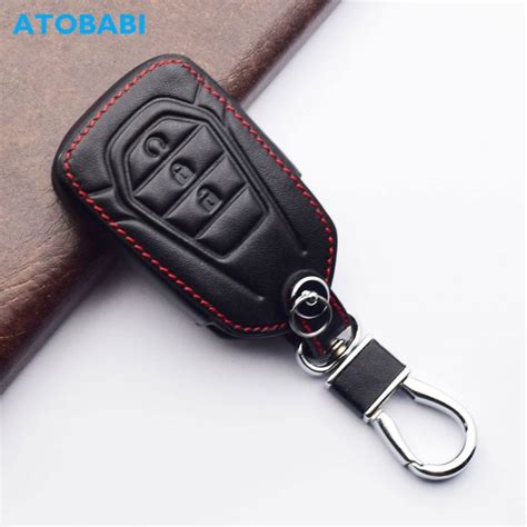 Hot Luhb Lzxkch Atobabi Leather Car Key Case Keychain For Isuzu X