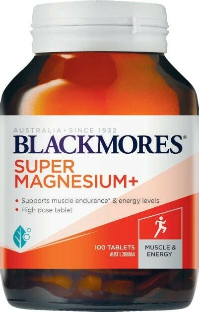 Blackmores Super Magnesium Plus Tablets Pack Offer At Coles