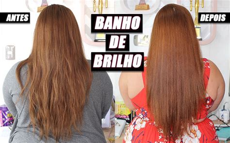 Banho De Brilho No Cabelo Em Casa